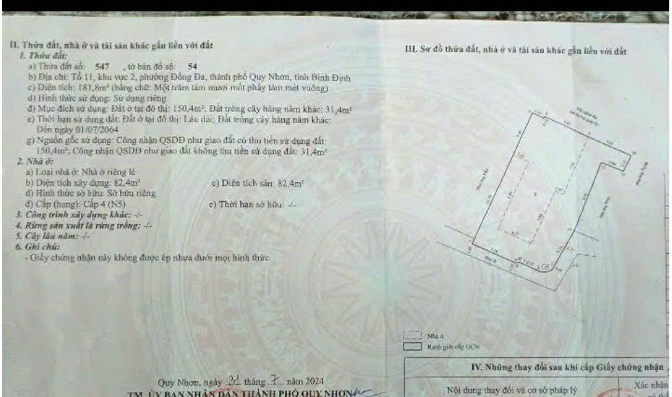 Nhà bán tại Quy Nhơn 200m² giá 3 tỷ - Vị trí đắc địa, tiềm năng cao!