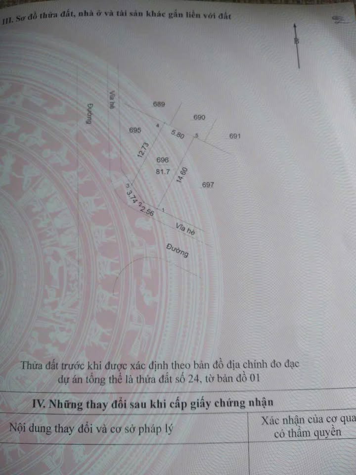Đất dịch vụ Di Trạch Hoài Đức 81.7m² giá đầu tư 12.2 tỷ - Cơ hội vàng cho nhà đầu tư!