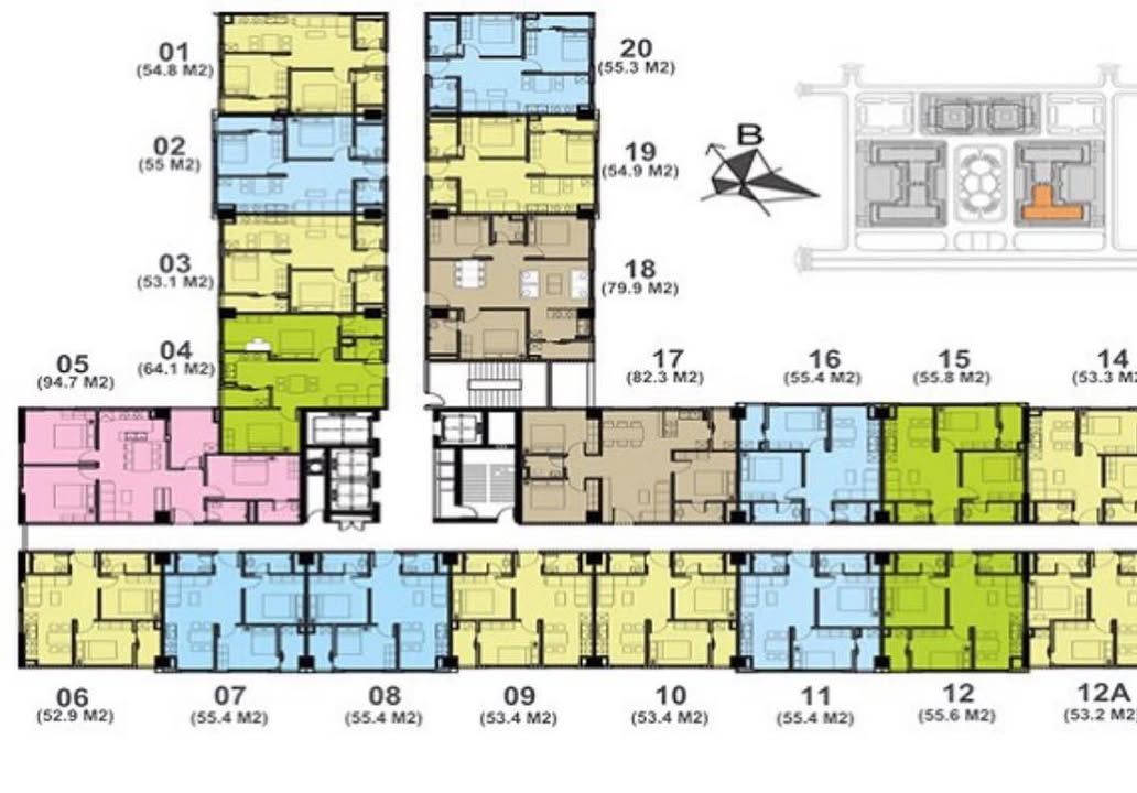 Căn hộ 3 ngủ CT2A Tân Tây Đô 79m² giá 4 tỷ - Sẵn sàng vào ở ngay!