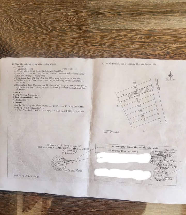 Đất thổ cư Lộc Thành Bảo Lâm 180m² giá 700 triệu - Địa thế cao ráo, tiện ích đầy đủ!