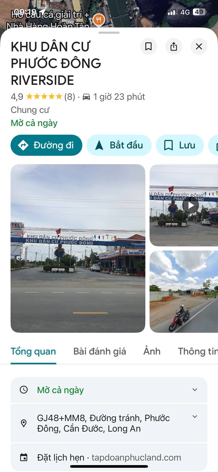 Bán 11 Nền Liền Kề Khu Dân Cư Phú Đông Long An - Giá Tốt, Vị Trí Đẹp!