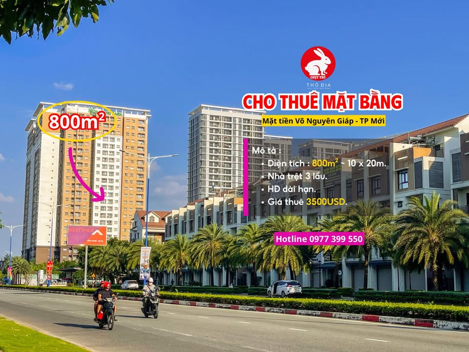 Cho thuê mặt bằng Midori Park 800m² giá 3.5 tỷ - Vị trí đắc địa, tiện ích đầy đủ!