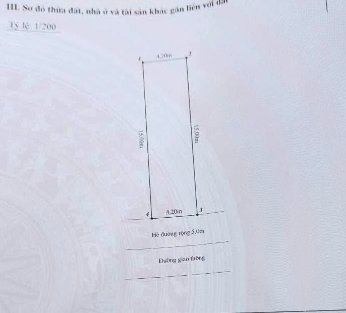 Đất nền phường Vĩnh Niệm, quận Lê Chân, Hải Phòng 60m² giá 6.3 tỷ - Đầu tư sinh lời ngay!