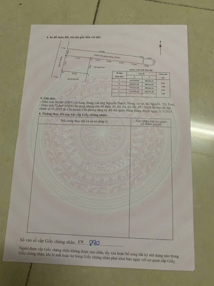 Đất nền An Hồng, Hồng Bàng 50m² chỉ từ 900 triệu - Sổ đỏ chính chủ!