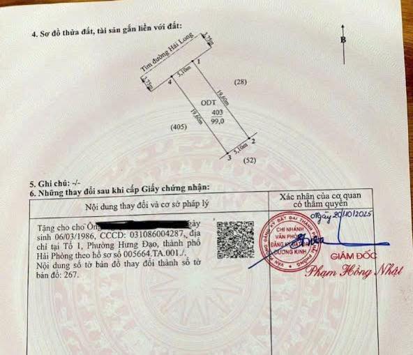 Đất nền Hải Thành, Hải Phòng 99m² giá thỏa thuận - Tiềm năng sinh lời cao!