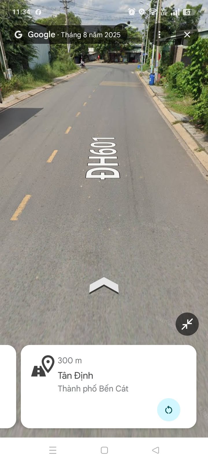 Mặt tiền đường DH601, Phường Tân Định 480m² giá 6 tỷ - Đầu tư sinh lời hấp dẫn!