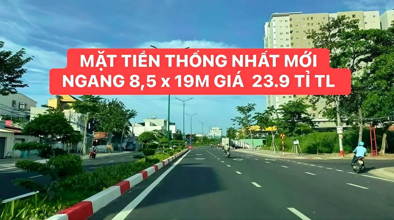 Đất mặt tiền đường Thống Nhất Mới, Vũng Tàu 152m² giá 23.9 tỷ - Vị trí đắc địa kinh doanh!