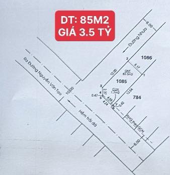 Đất góc 2 mặt tiền Nguyễn Văn Tạo, Long Thới 85m² giá 3.5 tỷ - Cơ hội đầu tư hấp dẫn!