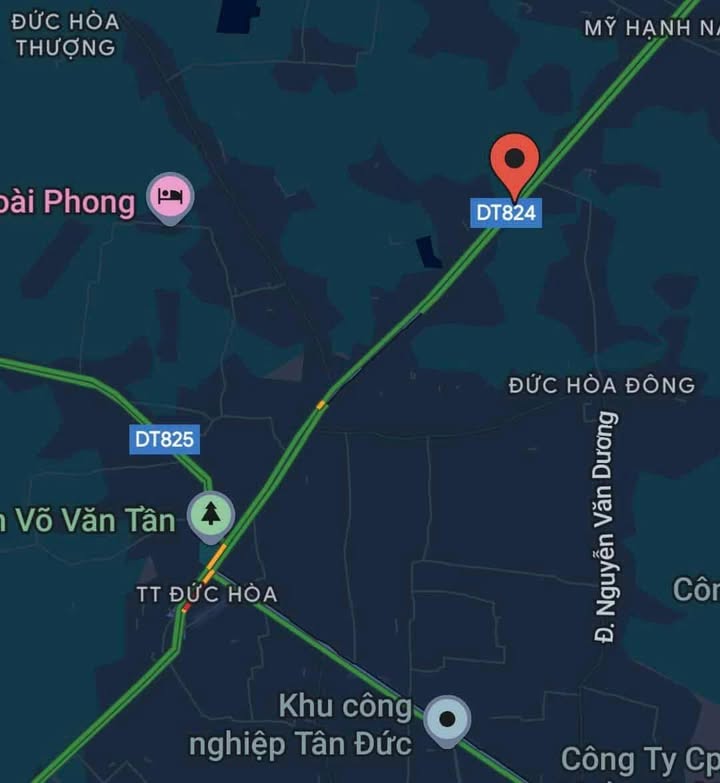 Đất mặt tiền Tỉnh lộ DT 824, Đức Hòa, 500m² - Chính chủ bán gấp!