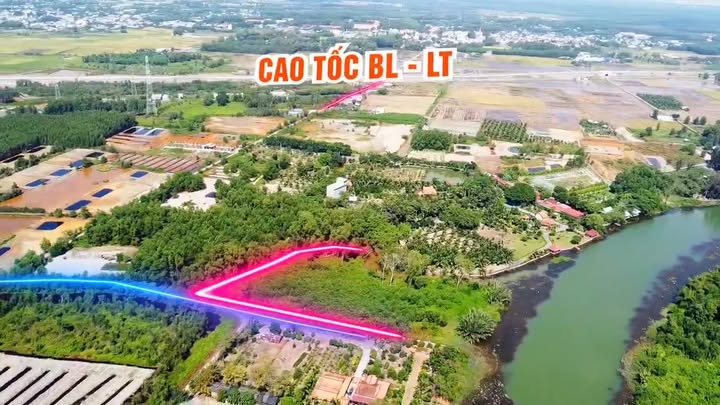 Đất vườn nghỉ dưỡng Vĩnh Thanh, Nhơn Trạch 9200m² giá 27.6 tỷ - Kết nối giao thông thuận lợi!