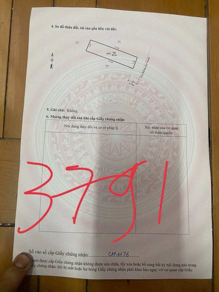 Bán đất Tái Định Cư 3791 Thanh Hóa 85m² giá 3 tỷ - Cơ hội đầu tư hấp dẫn!