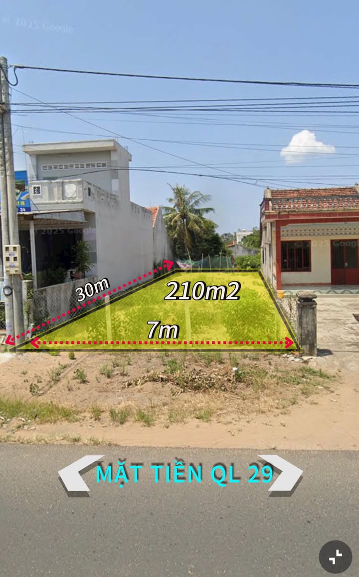 Đất thổ cư Hòa Hiệp Trung 210m² giá 2 tỷ - Tiềm năng đầu tư cao!