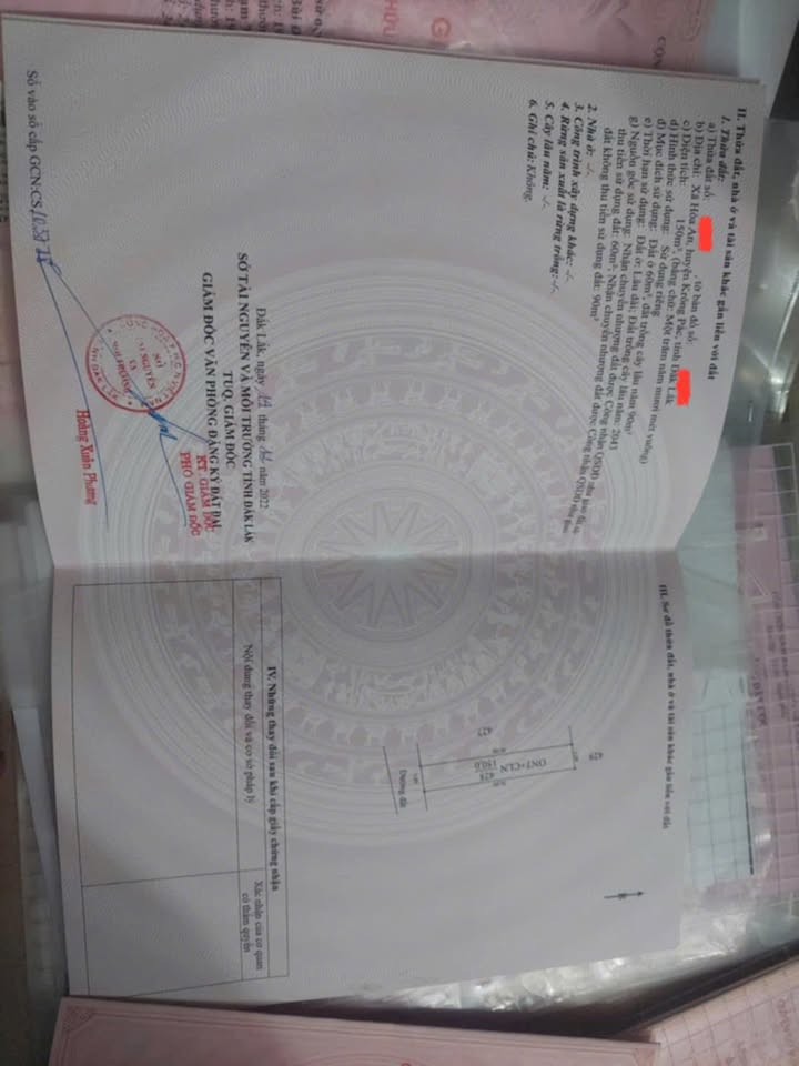 Đất thổ cư tại Thôn 1, Hòa An, Krông Pắc 150m² chỉ 400 triệu - Cơ hội đầu tư tốt!