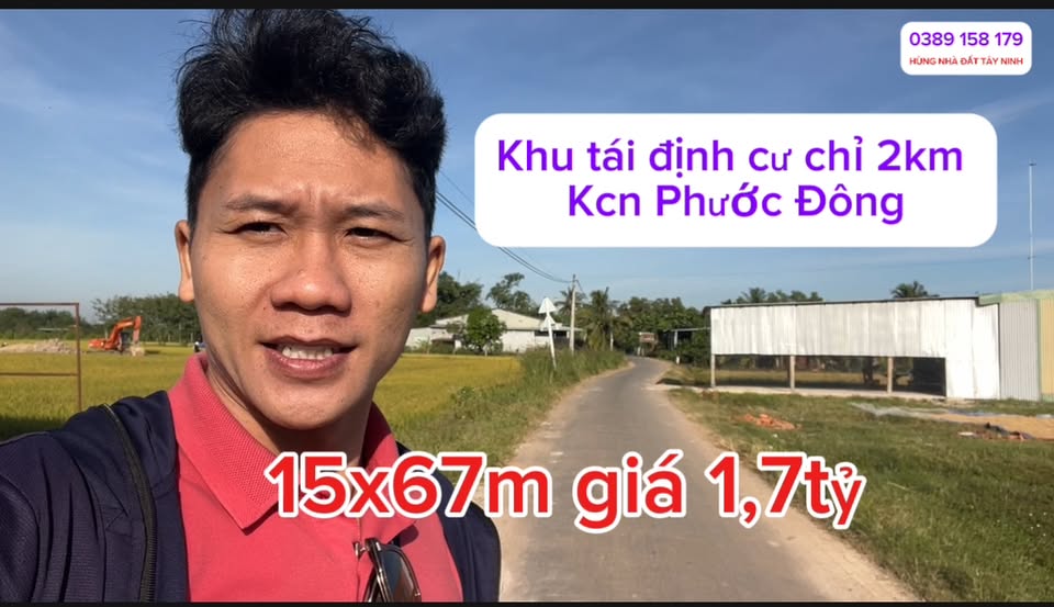 Đất nền 1005m² tại ấp Thuận Lợi, Tây Ninh chỉ 1.7 tỷ - Đầu tư sinh lời ngay!