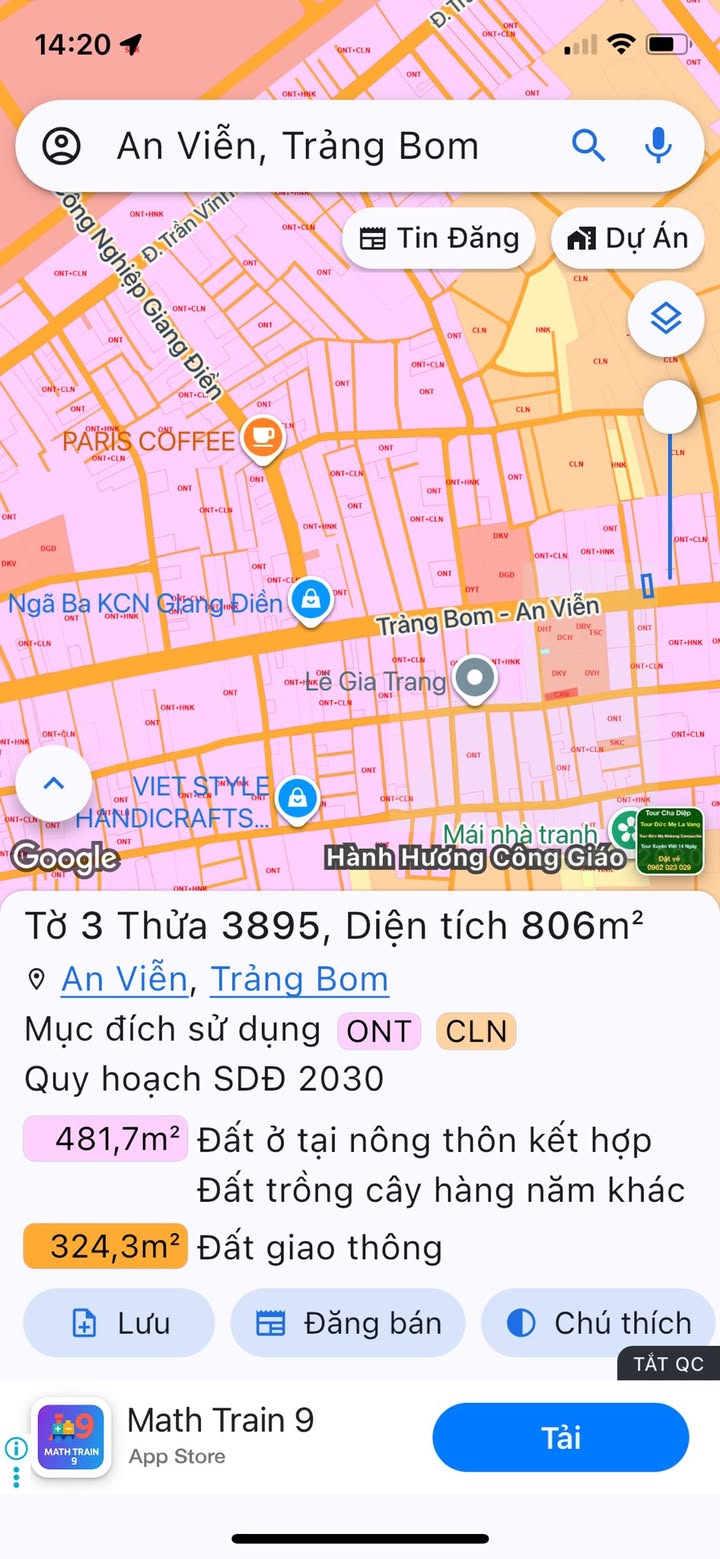 FrontHouse mặt tiền đường Phùng Hưng, xã An Viễn, 816m² giá 9.8 tỷ - Kinh doanh đắc địa!
