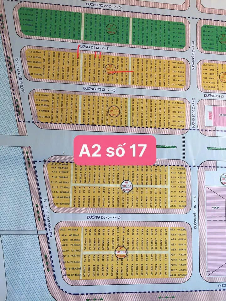 Đất nền TTTM thị trấn Cây Dương 72m² giá 2.3 tỷ - Cơ hội đầu tư tuyệt vời!