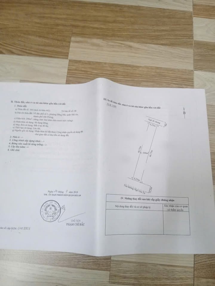 Đất mặt đường Ngô Gia Tự, Hải Phòng 290m² giá 21.75 tỷ - Vị trí đẹp, kinh doanh thuận lợi!