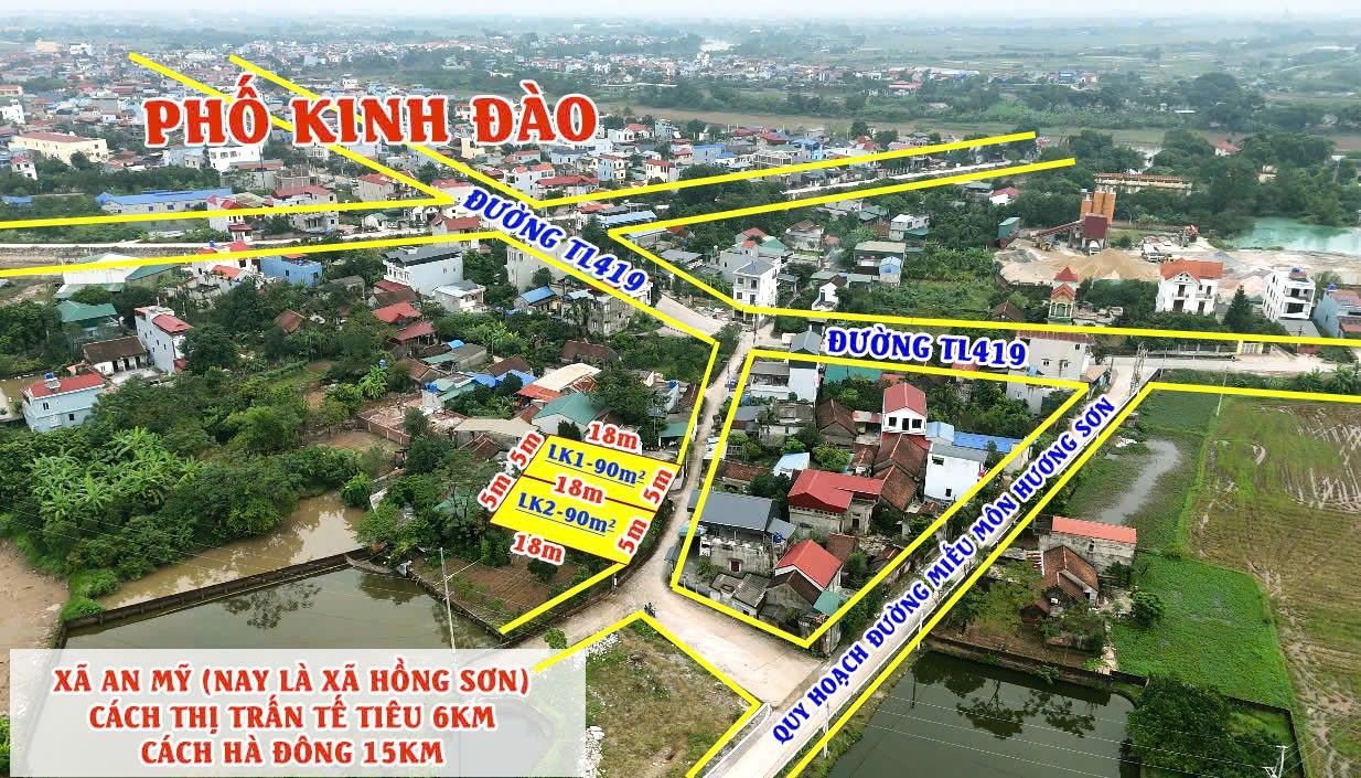 Đất nền An Mỹ, Mỹ Đức 90m² giá chỉ từ 20 triệu/m² - Cơ hội đầu tư hấp dẫn!
