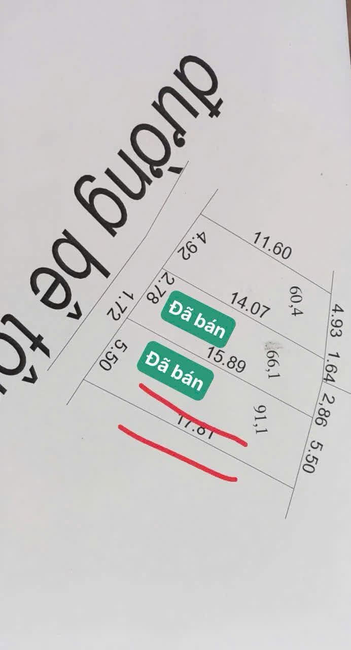 Đất thổ cư 65m² xã Tân Lược, Vĩnh Long - Giá chỉ 199 triệu!