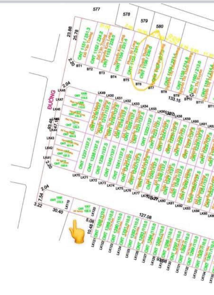 Bán lô biệt thự An Viên 158m² mặt tiền 17m - Cơ hội đầu tư hấp dẫn!