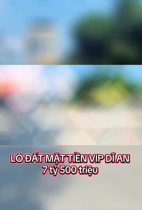 Mặt tiền Võ Thị Sáu, Dĩ An 118m² giá 7.5 tỷ - Cơ hội kinh doanh đắc địa!