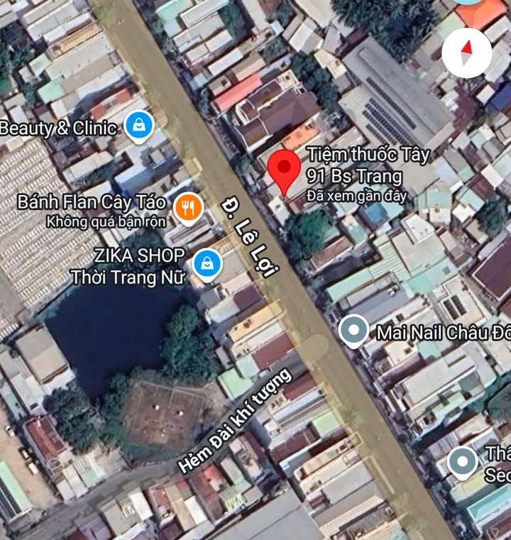 Nhà mặt tiền Lê Lợi, Châu Đốc 141m² - Cơ hội đầu tư lý tưởng!