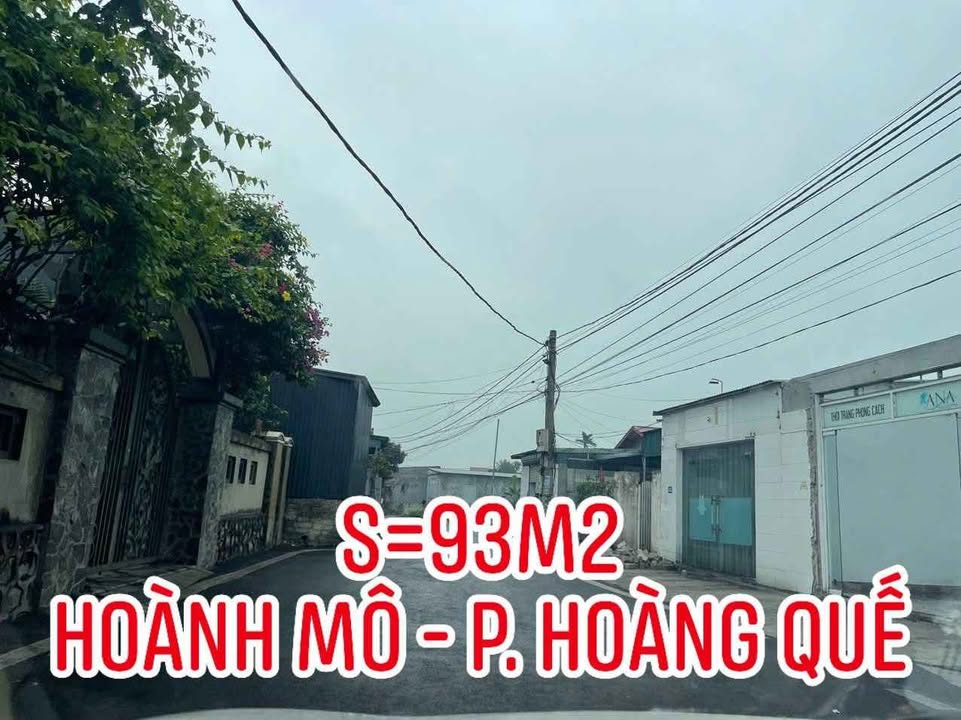 Lô đất đẹp Hoàng Quế Đông Triều 93m² giá chỉ 700 triệu - Cơ hội đầu tư hiếm có!