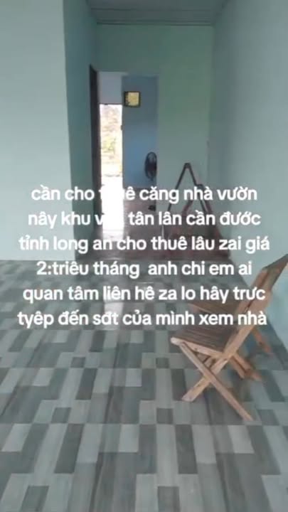 Nhà vườn cho thuê tại Tân Lân, Cần Đước - 1000m² chỉ 2 triệu/tháng!