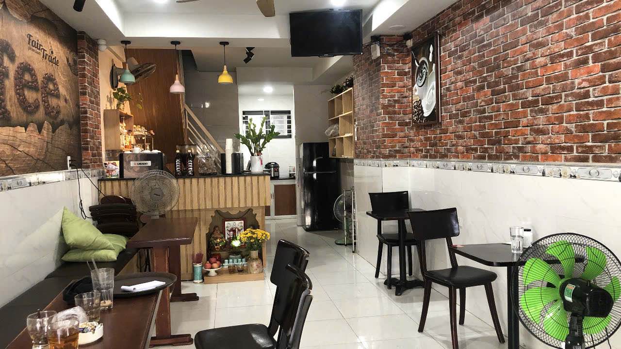 Quán cafe Hud Phước Long 63m² giá 7 triệu/tháng - Cơ sở vật chất đầy đủ, sẵn sàng kinh doanh!