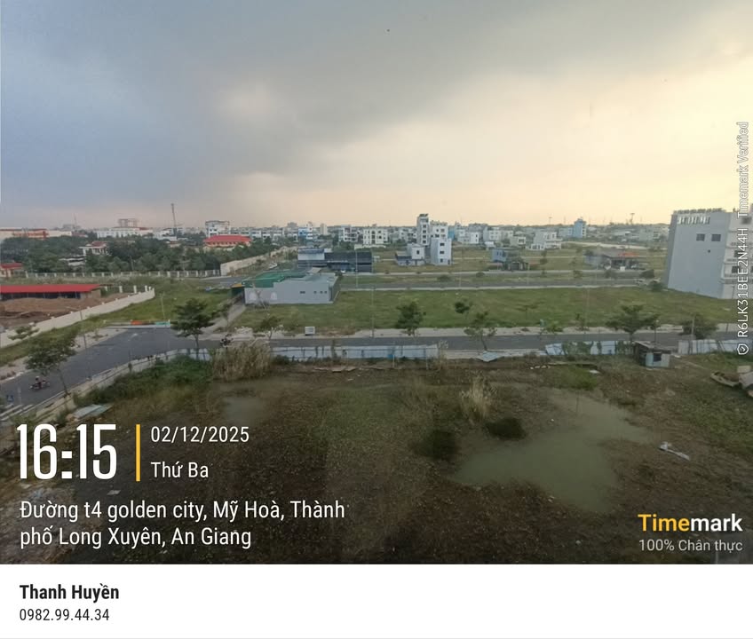 Căn hộ Golden City Long Xuyên 59m² giá 3.7 triệu - Nội thất đầy đủ, view thoáng mát!