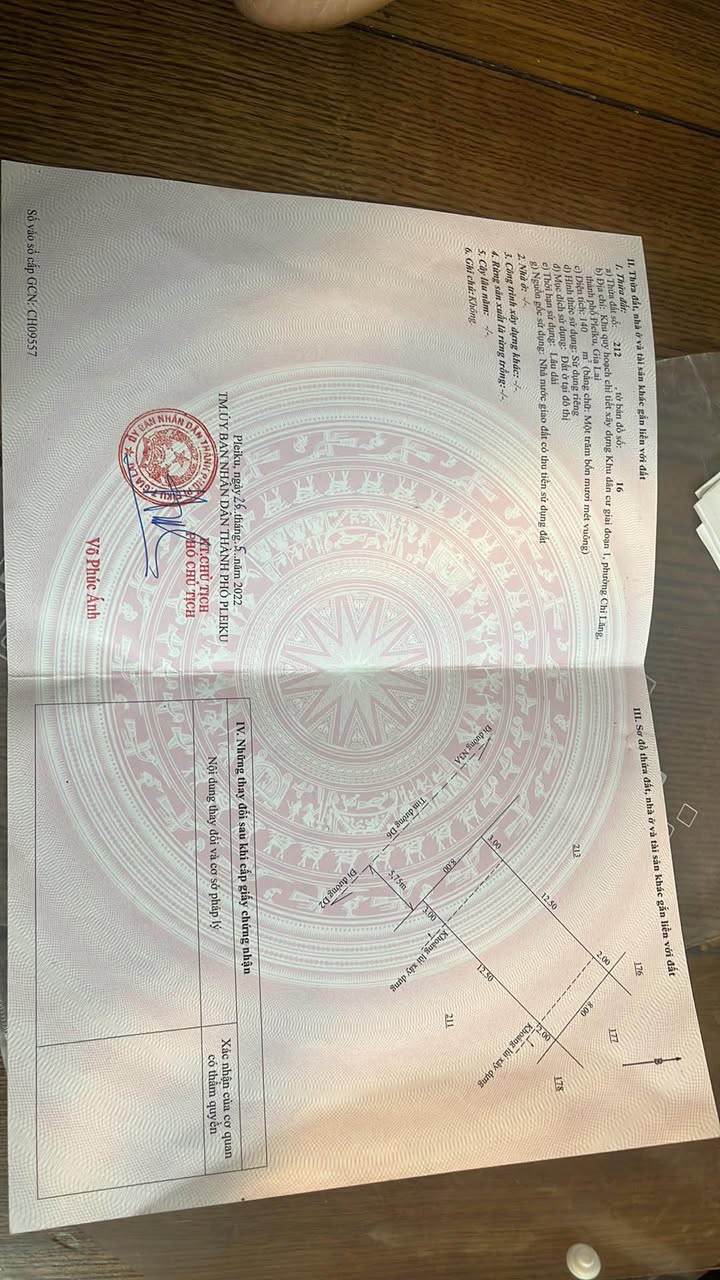 Đất nền phường Chi Lăng, Pleiku 140m² - Chính chủ cần bán gấp!