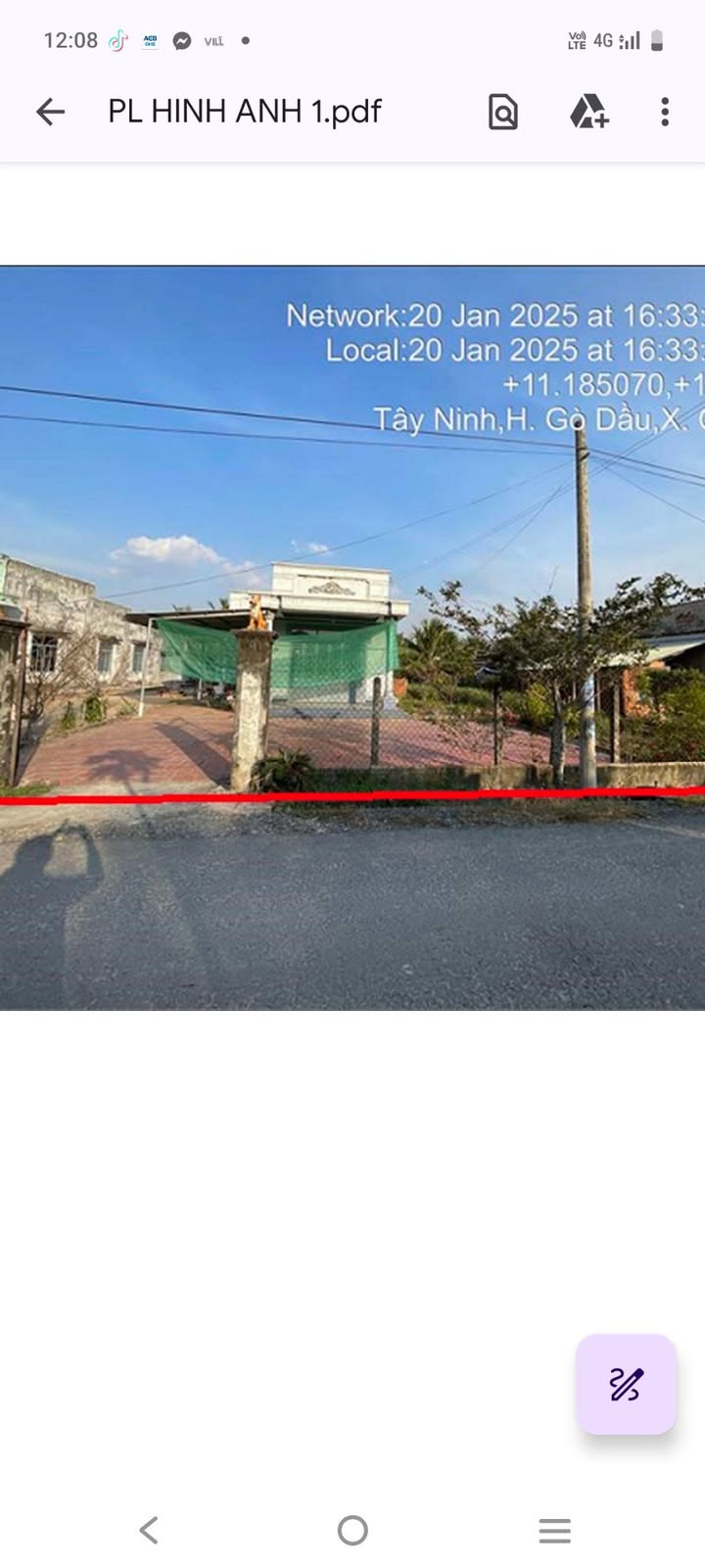 Đất thổ cư xã Thạnh Đức, Gò Dầu 475m² giá 760 triệu - Đường nhựa 100m đến Quốc lộ 22B!