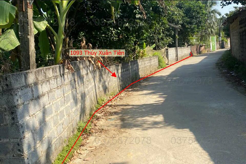 Đất nền Thủy Xuân Tiên 1093m² - Ô tô đỗ tận đất, giá chỉ vài tỷ!