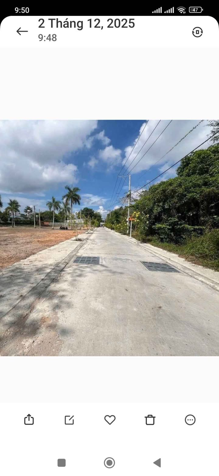 Đất 2 mặt tiền Phước An, Nhơn Trạch 250m² chỉ 3.1 tỷ - Cơ hội đầu tư tuyệt vời!