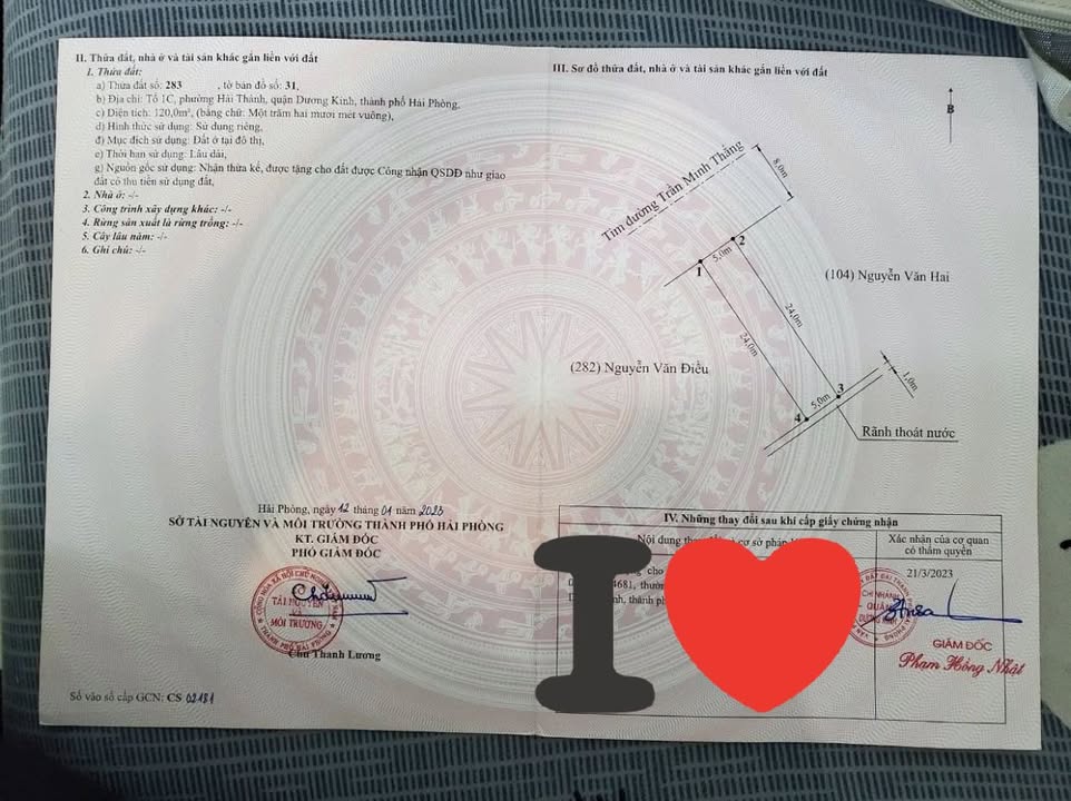 Mặt tiền FrontHouse Trần Minh Thắng, Hải Thành 120m² giá 4.8 tỷ - Kinh doanh sầm uất!