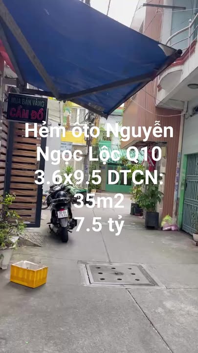 Nhà hẻm ô tô Nguyễn Ngọc Lộc, Quận 10, 35m² - Nhà mới sửa, vào ở ngay!