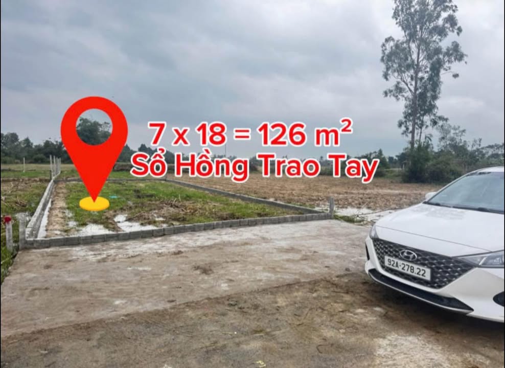 Lô đất đẹp tại phường An Thắng, Điện Bàn 126m² giá chỉ 1.32 tỷ - Đầu tư sinh lời ngay!