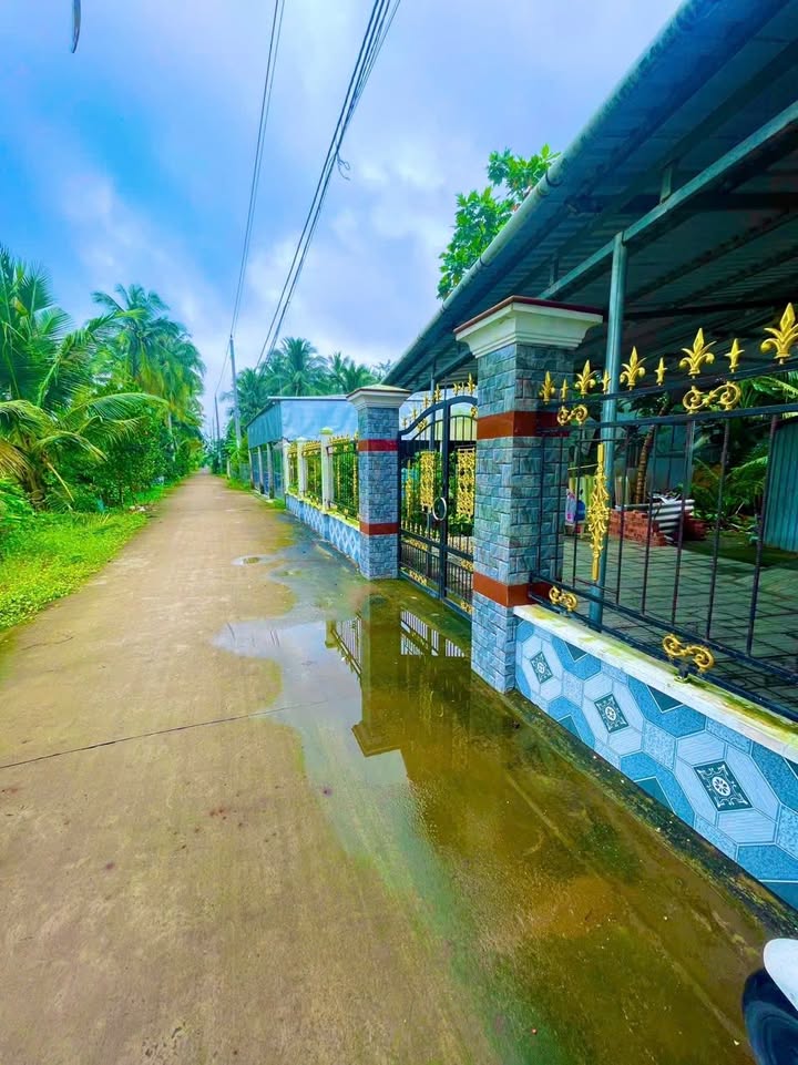 Đất ở Long Thới 1280m² giá 1.5 tỷ - Tặng nhà kiên cố và vườn sầu riêng!