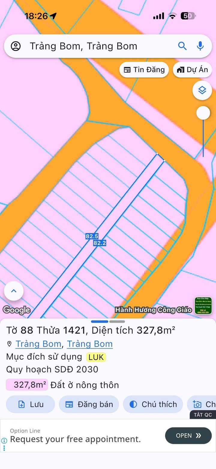 Đất nền khu dân cư Sông Trầu, Trảng Bom 85m² giá chỉ 700 triệu - Cơ hội đầu tư hấp dẫn!