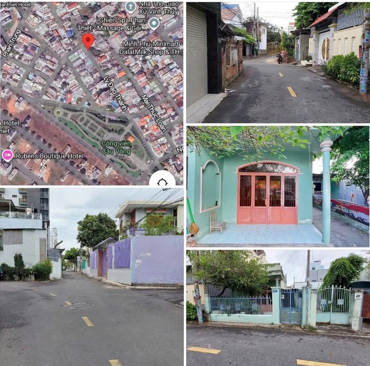 Đất tặng nhà mặt tiền nhựa Lý Đạo Hành, Phan Thiết 120m² giá 4 tỷ - Cơ hội đầu tư tuyệt vời!