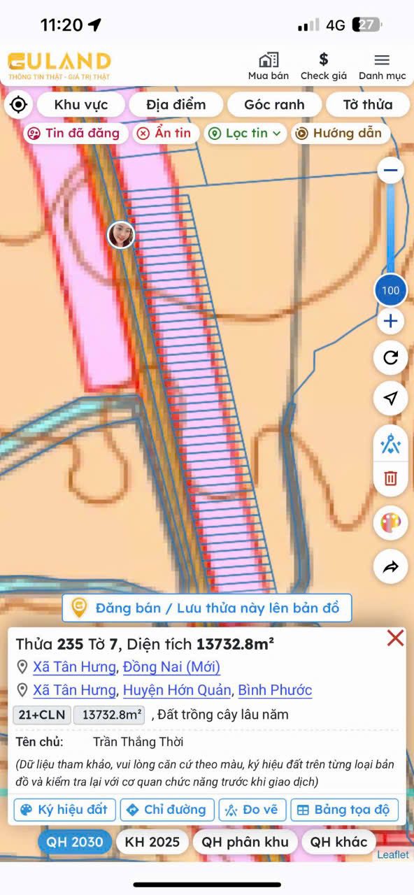 Đất nền Tân Hưng, Bàu Bàng 175m² chỉ 100 triệu - Cơ hội đầu tư tuyệt vời!