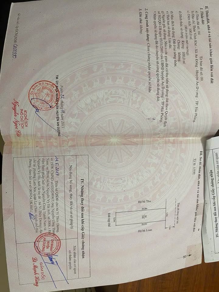 Đất đẹp 100m² tại Vĩnh Khê, An Đồng, An Dương - Cơ hội đầu tư tuyệt vời!