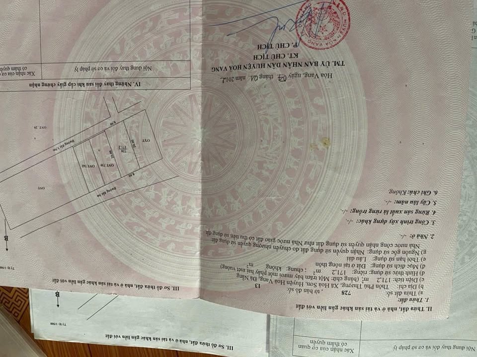 Đất thổ cư Hòa Khánh 171m² giá 1.85 tỷ - Cơ hội đầu tư tuyệt vời!