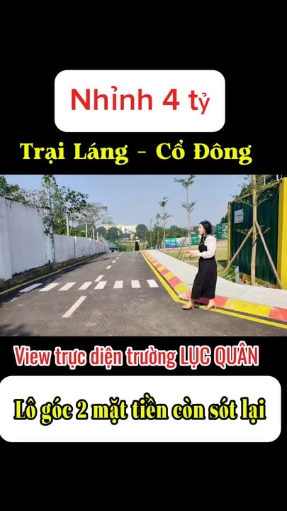 Đất lô góc Trại Láng - Cổ Đông 100m² giá tốt - Sở hữu ngay hôm nay!