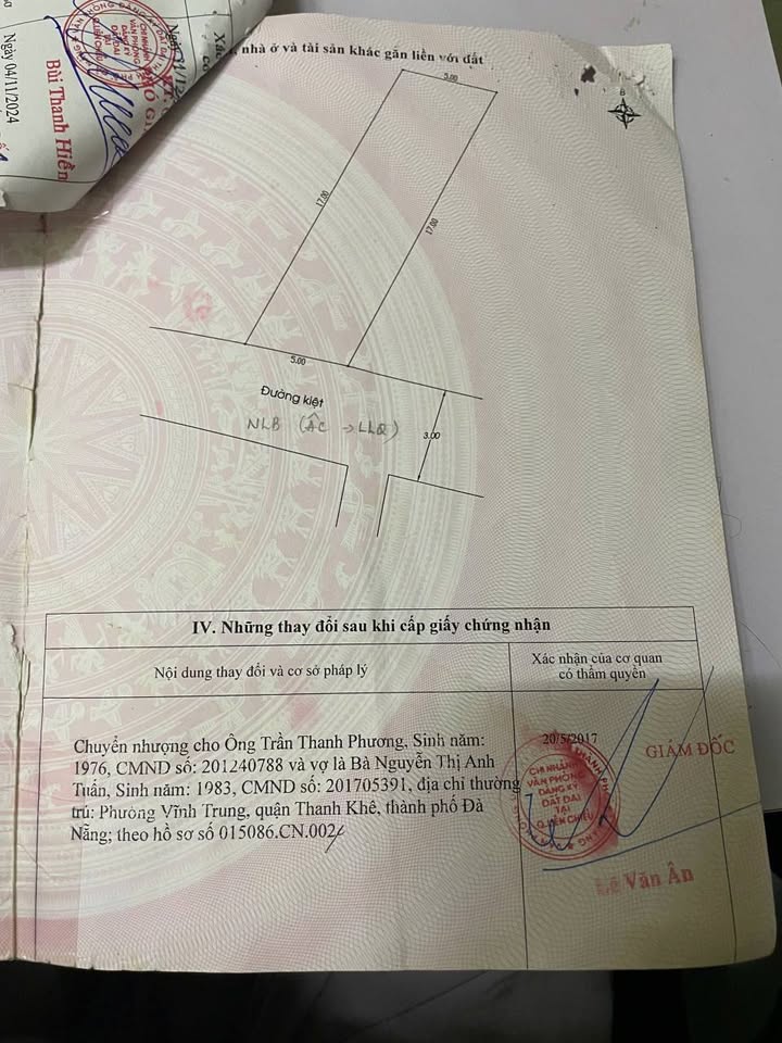 Nhà trọ 2 tầng tại 136/13 Nguyễn Lương Bằng, Đà Nẵng 81.5m² giá 3.25 tỷ - Chính chủ bán gấp!