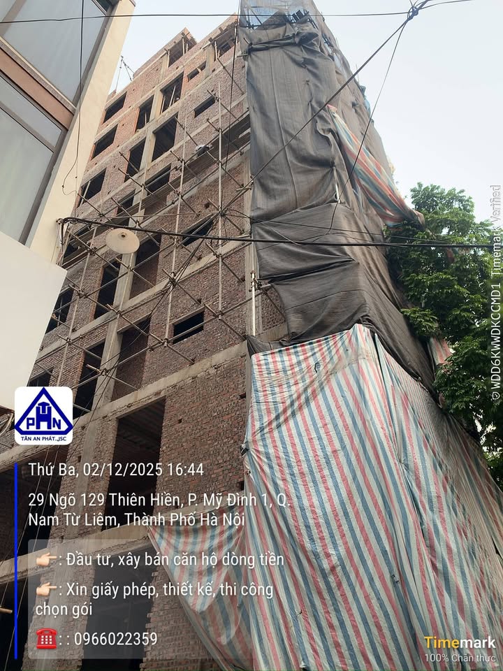 Căn hộ dịch vụ 129 Thiên Hiền 60m² giá 30 tỷ - Kinh doanh sầm uất, ô tô tránh!