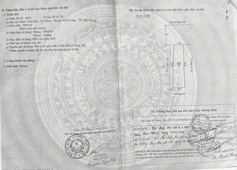 Lô đất mặt đường 208 An Đồng 100m² giá 5.7 tỷ - Lô góc cực đẹp!