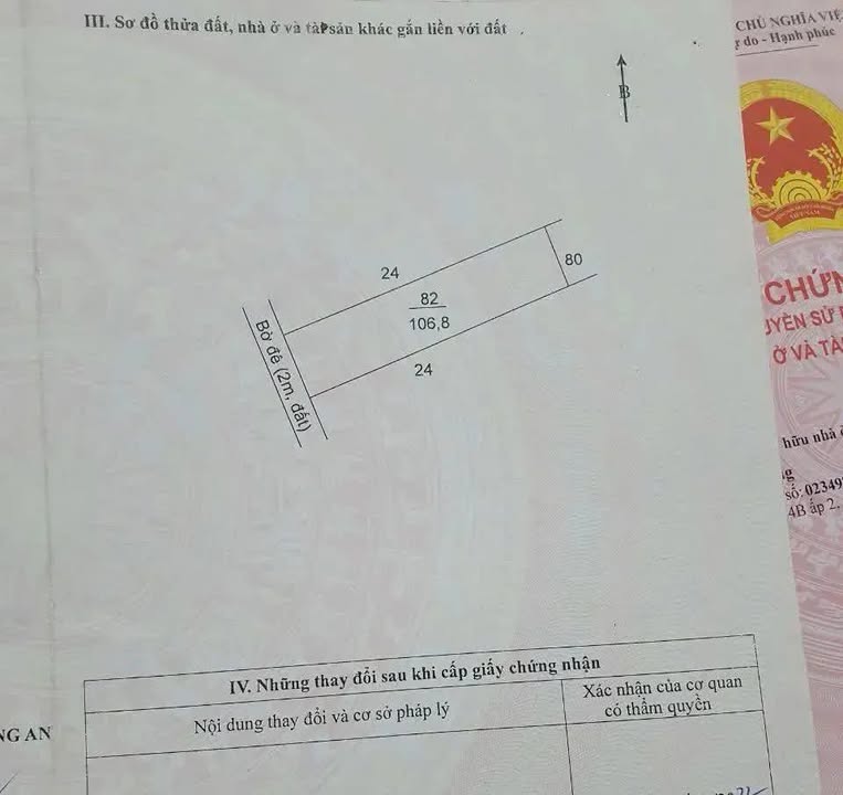 Đất thổ cư 107m² dự án Ecopark Bến Lức - Giá chỉ 450 triệu!