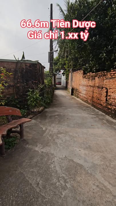 Đất nền Tiên Dược, Sóc Sơn 66.6m² giá 1.9 tỷ - Cơ hội đầu tư tuyệt vời!