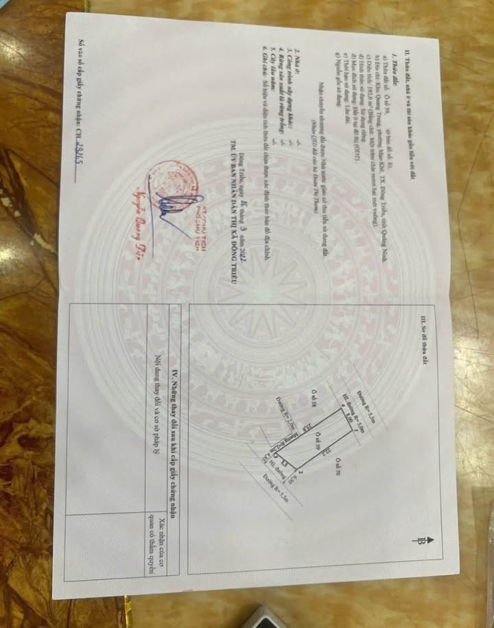 Đất nền Quang Trung, Đông Triều 128m² - Cắt lỗ sâu, giá tốt nhất thị trường!